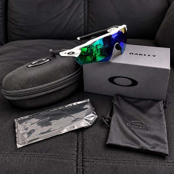 Lentes Oakley Radar Ev Path - Blanco y Verde