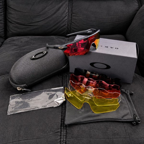 Lentes Oakley Radar Ev Path - Negro y Rojo